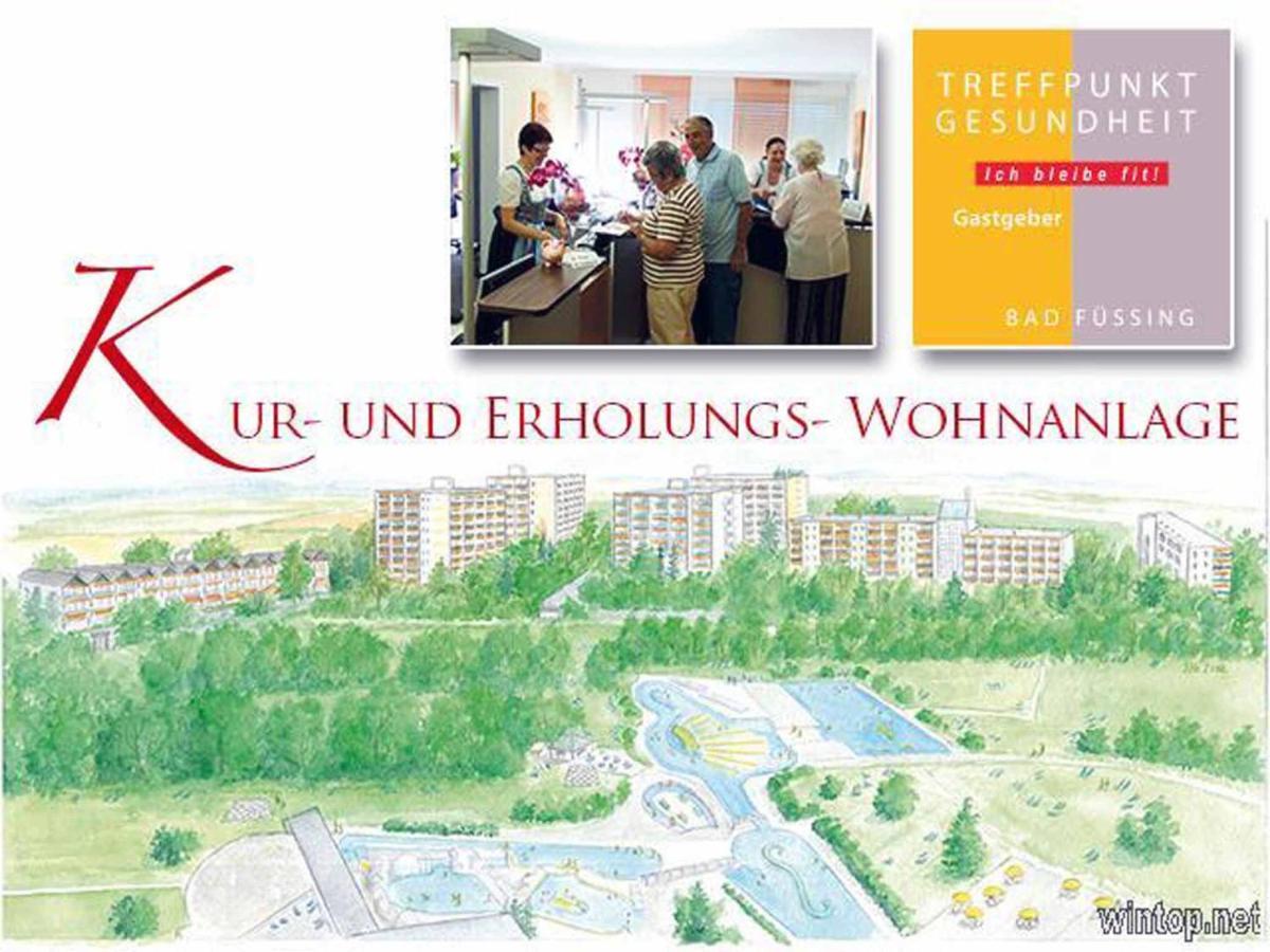 Kur- Und Erholungs-Wohnanlage Neben Dem Johannesbad Bad Füssing Buitenkant foto